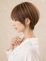 アビリタ(abilita) ショートボブ 丸みショート 大人ショート 透明感カラー 30代40代
