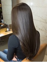 テーラヘアー 我孫子店(TELA HAIR) カーキグレージュ×髪質改善トリートメント<20代30代40代50代>