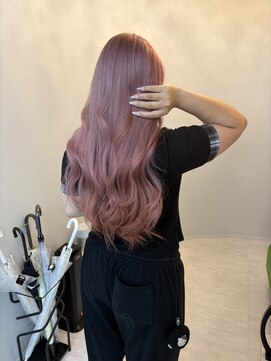 ブランシスヘアー(Bulansis Hair) ピンクベージュロング