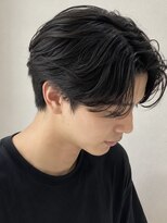 ベル 新宿(Belle)&nbsp;毛流れストレート曲がる縮毛矯正カルマヘア韓国風センターパート