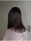 酸性ストレート×グレージュ