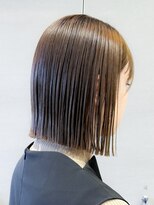 ロンド ロワール 門前仲町(Lond Loire) ●ハッシュカット●グレージュ●デザインカラー●ツートンカラー