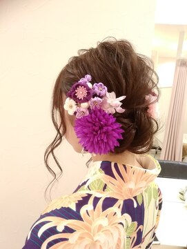 ヘアセットサロン ラシク(LaCQ) 袴×アップスタイル