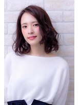 ヘアーアートシフォン 池袋西口店(Hair art chiffon)&nbsp;着物黒髪イルミナカラーヘルシーレイヤーデジタルパーマボブ池袋