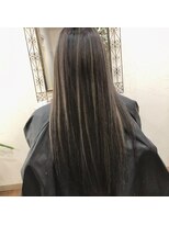 リズ オブ ヘアー(Lis of hair)&nbsp;筋感ハイライト☆グレージュ【大橋】＠lis_oohashi