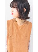 抜け感小顔外ハネボブ