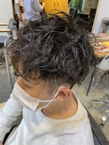 エルオム(EL.HOMME)&nbsp;クラウドマッシュ／スパイラルパーマ