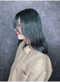 ブルーグリーンカラー