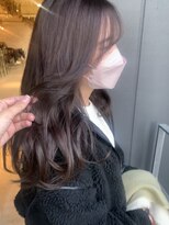 ロロ(ro-ro)&nbsp;【恵比寿ro-ro】イルミナx前髪xココアブラウンxフリンジウェーブ