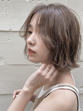 パーク(PARK) 【PARK】ニュアンスカラー×フリンジウェーブボブ