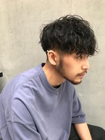 フィフス 原宿(fifth) 刈り上げマッシュ前下がり無造作ツイストスパイラルパーマ