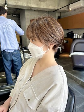 バーチョ(bacio) 20代30代40代◎小顔骨格矯正ショート【麻生/札幌ショート/白髪】