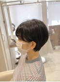 【絶壁解消】大人可愛いマッシュショート