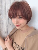 アクロス ヘアー デザイン 蒲田東口(across hairdesign) ピンクベージュブラウン