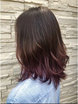 ニューヨークニューヨーク 桂店(NYNY) ピンクの裾カラー