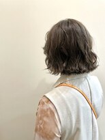 ジップ 浜田店(zip)&nbsp;ふんわりボブパーマ×20代キュートボブ