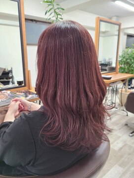 アンクラウド(an cloud) カシスピンク/ピンクブラウン/ブリーチなしカラー