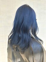 オブヘアー 宮前平店(Of HAIR) ネイビーブルーカラー