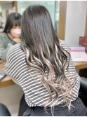 ((ボブ→ロング)) インナーミルクティー//シールエクステ80枚