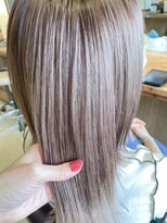 ネオリーブニコ 大井町店(Neolive Nico)&nbsp;ハイトーン×ぷつカット【切りっぱなしボブ/ブリーチカラー】