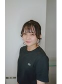 前髪、サイドバング、後れ毛の似合わせカット☆