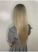 #髪質改善#インナーカラー#エクステ#ヘアセット#縮毛矯正