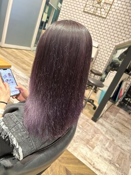 ステレオ ヘアデザイン 安城店(STEREO HAIR DESIGN) バイオレットカラー(8月)