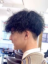 オーシャントーキョー ウエスト 心斎橋(OCEAN TOKYO WEST) 波巻きパーマメンズツイストスパイラルパーマツーブロック