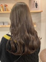 ミルヘアデザイン(mil hair design)&nbsp;ミルクティーベージュダブルカラーグレージュカラーハイライト