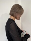 グレージュ×ボブ　　　　　TRENCH