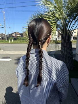 タップ(TAP) TAP/金沢/ヘアアレンジ/タイトツイン