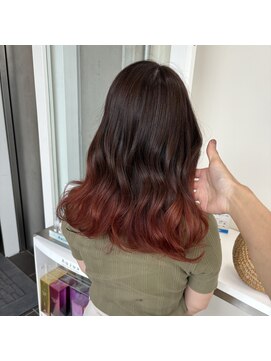 アライブ ハラジュク(ALIVE harajuku) 【ALIVE 夕貴】オレンジグラデーションカラー