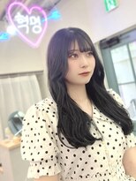 ヒョンミョン ライズバイレボ 取手店(hyon myon/RISE by REVO)&nbsp;レイヤーカット/デザインカラー/オリーブベージュ[取手/取手駅]