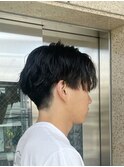 センターパート/メンズカット/アップバング/マッシュ