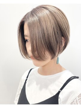 モリオフロムロンドン 松戸店(Morio from London) 【松戸 藤原】丸みショートボブ