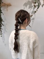 ゼスト 中野店(ZEST)&nbsp;【zest中野/セイラ】編みおろしヘアアレンジ