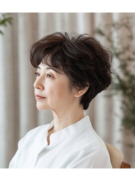 ラクレール 五香 ショートスタイル【松戸#五香#白髪染め#カラー専門店】