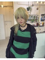 ピノ(pino.)&nbsp;ウルフカットハイレイヤーデザインカラー