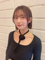 ルーブル(Louvre)&nbsp;～Louvre～シースルーバング/ツヤ髪スタイル/ぱつっとボブ