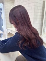 ラナンバイシダ(ranan by sida)&nbsp;10代20代/チェリーレッド/韓国風巻き/ウエーブヘア