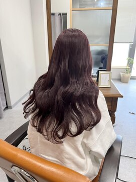 アネラ(Anela) ブリーチなしピンクカラー【平井】