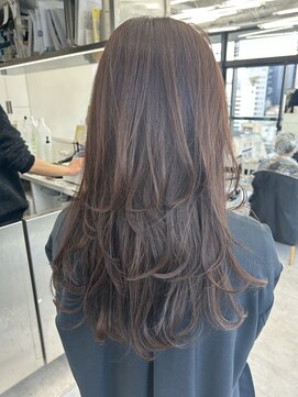 ビューナゴヤ 名駅(VIEW NAGOYA) レイヤーカット/ロングレイヤー/ハイレイヤー/ブラウンカラー