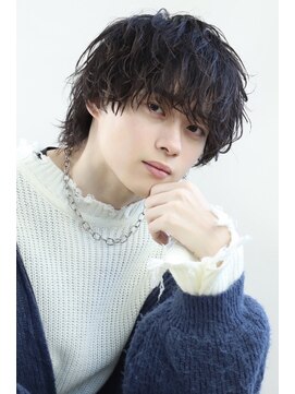 リップス 二子玉川店 (LIPPS) ゆる波ラウンドマッシュウルフ