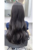 【縮毛矯正】巻けるストレートとグレージュカラー