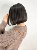 《袴田》ボブ　ダークグレー