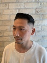 グラッドバーバードットエビス 恵比寿(GLAD BARBER. EBISU)&nbsp;サーフカール/スパイキーショート/ブルーブラック[恵比寿]
