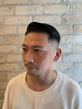 グラッドバーバードットエビス 恵比寿(GLAD BARBER. EBISU) サーフカール/スパイキーショート/ブルーブラック[恵比寿]