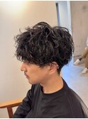 メンズスパイラルパーマ