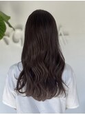 大人可愛い艶感ブラウンカラー【千葉・千葉駅】