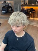 【ブリーチパーマ】京都波巻きパーマ